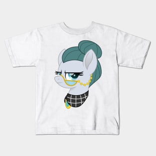 Cloudy Quartz portrait Kids T-Shirt